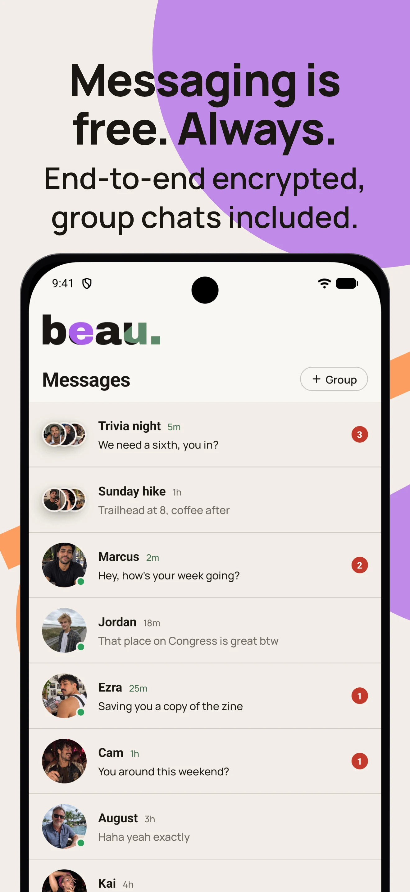 beau. - gay friends & chat screenshot
