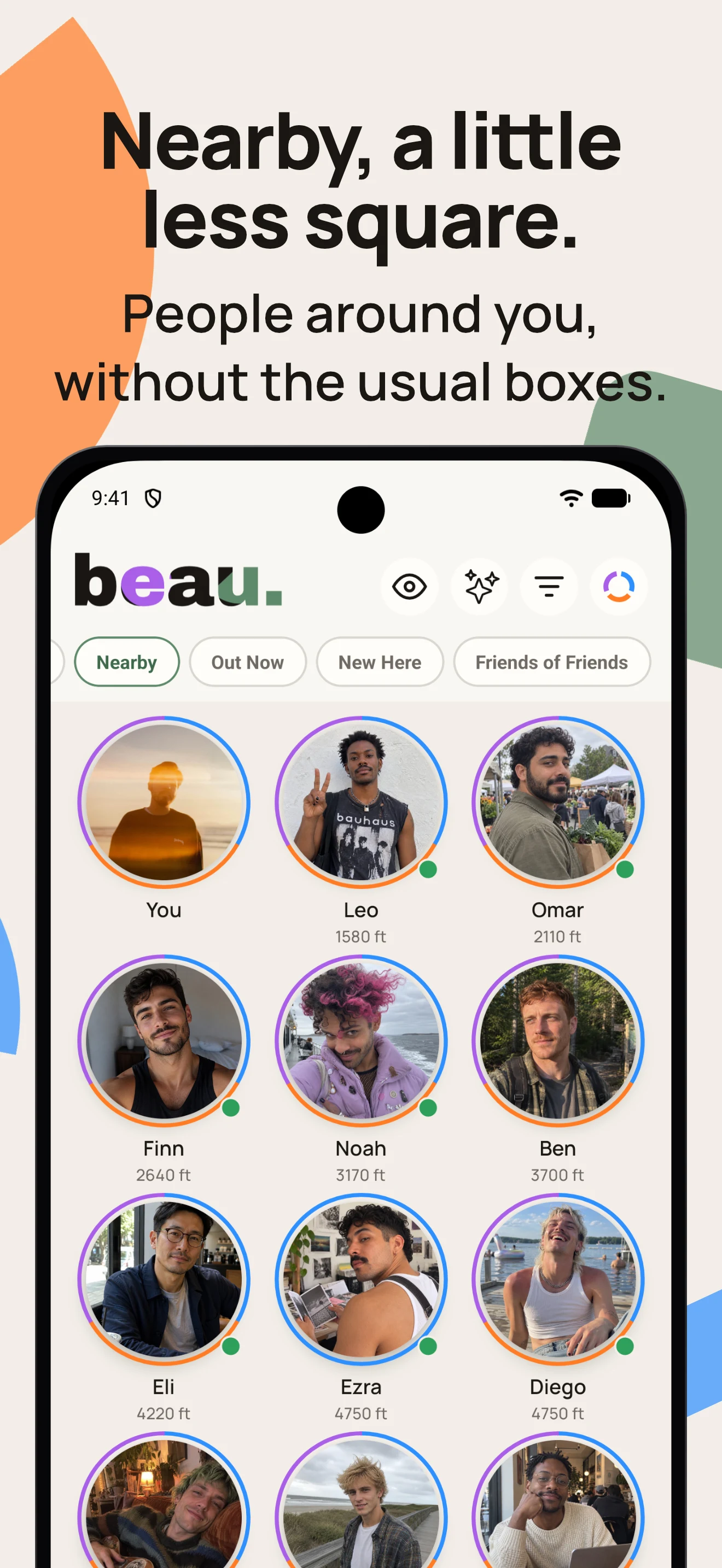 beau. - gay friends & chat screenshot